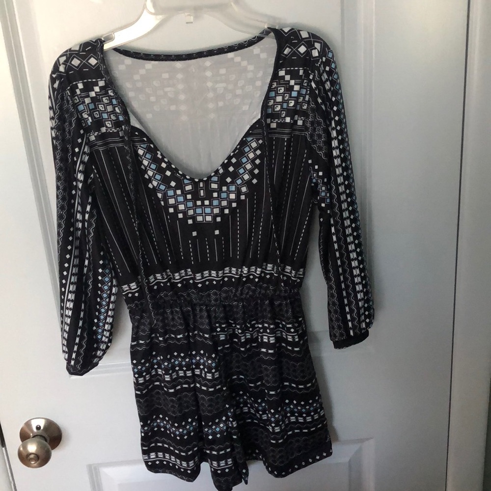 Flirty romper